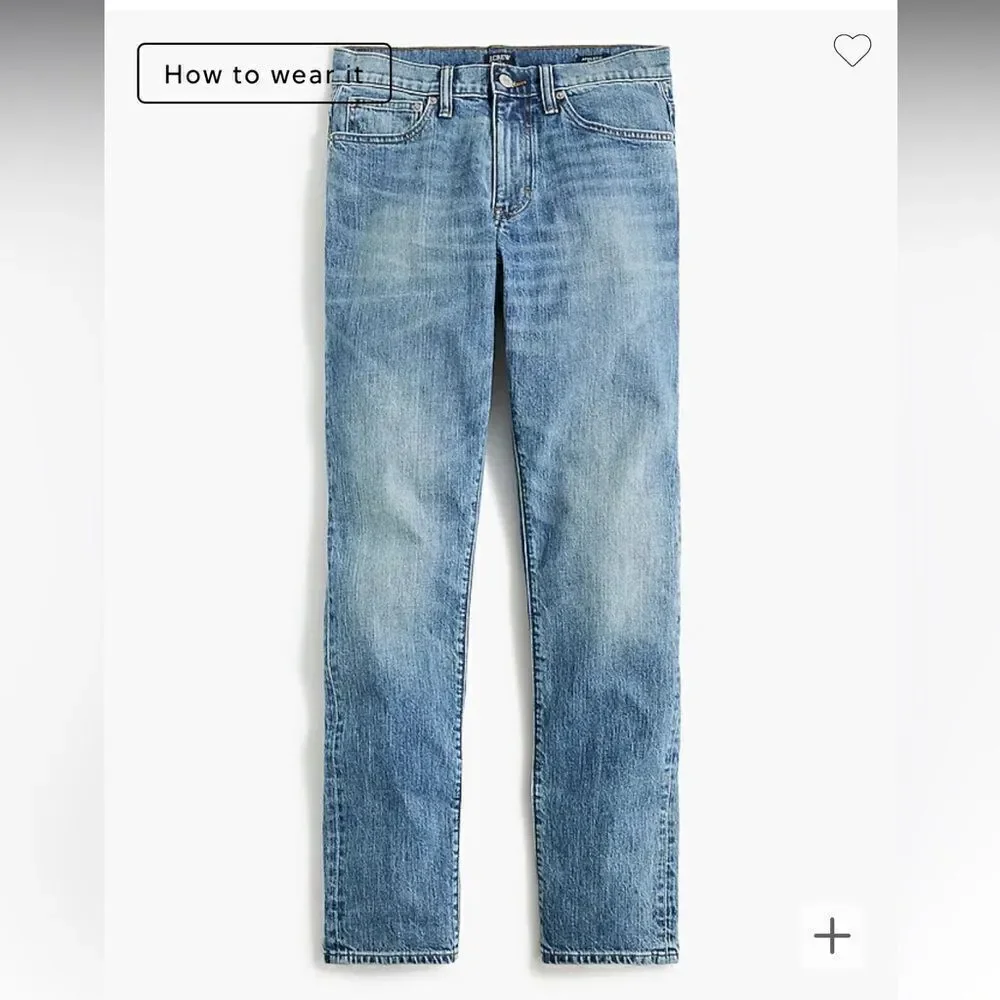 J. Crew Athletic slim-fit jean